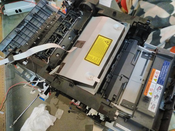 Laser printer laser module